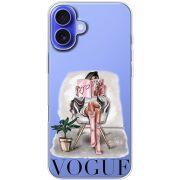 Прозрачный чехол BoxFace Apple iPhone 16 Plus VOGUE