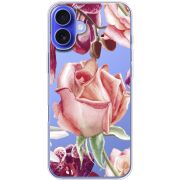 Прозрачный чехол BoxFace Apple iPhone 16 Plus Rose