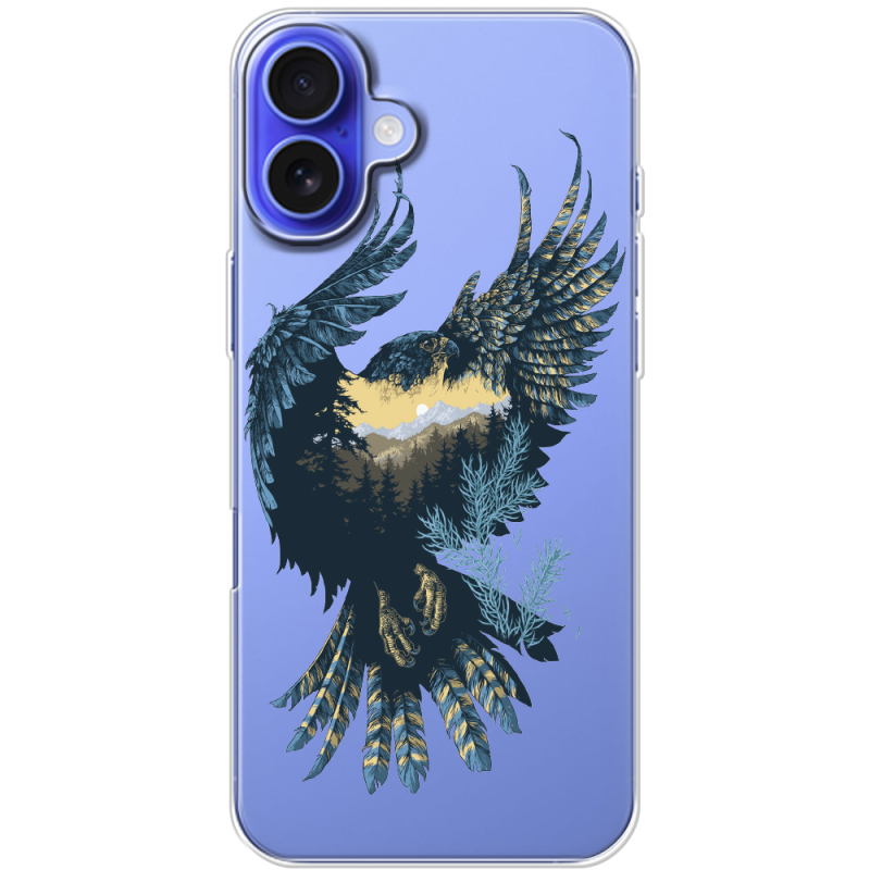 Прозрачный чехол BoxFace Apple iPhone 16 Plus Eagle