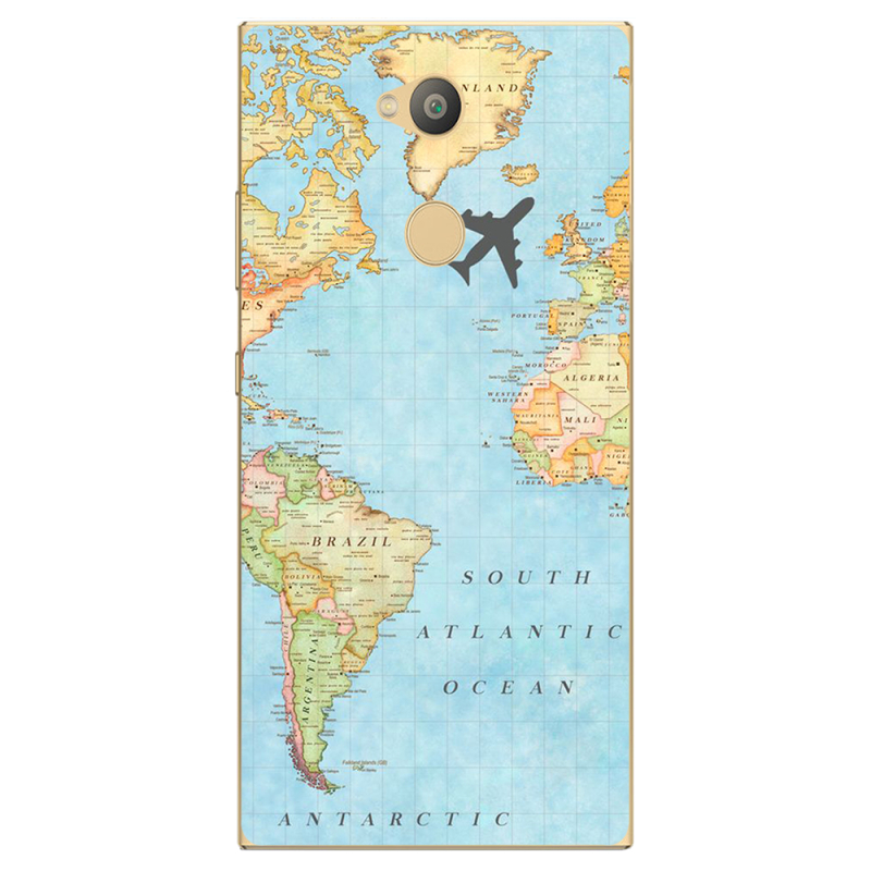 Чехол Uprint Sony Xperia L2 H4311 Карта