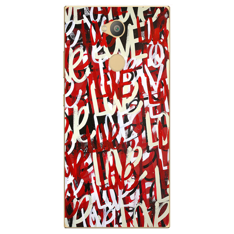 Чехол Uprint Sony Xperia L2 H4311 Love Graffiti