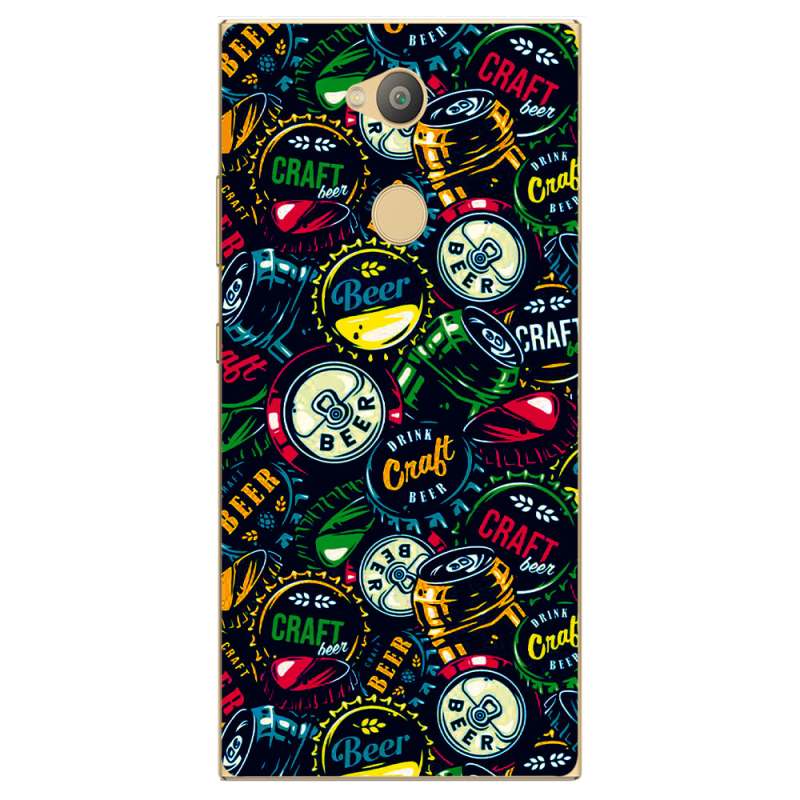 Чехол Uprint Sony Xperia L2 H4311 Bottle Caps