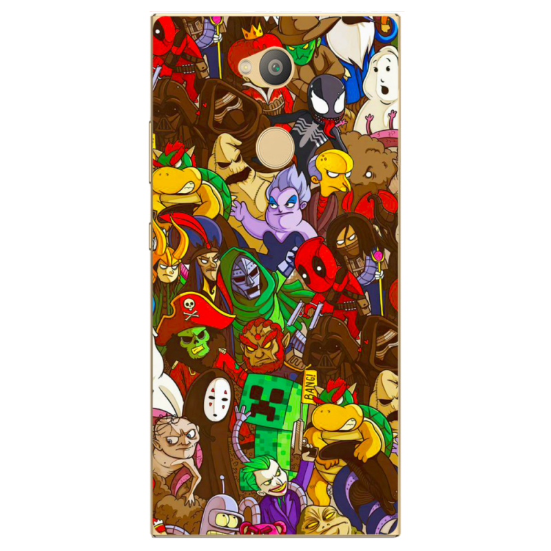 Чехол Uprint Sony Xperia L2 H4311 Злодеи