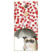 Чехол Uprint Sony Xperia L2 H4311 Raining Hearts