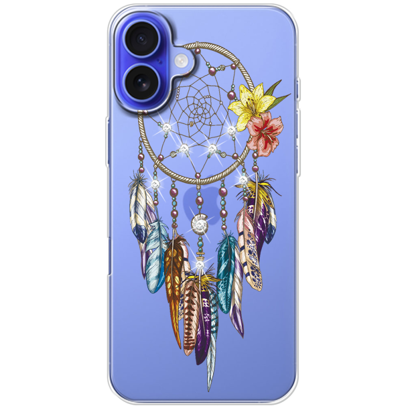 Чехол со стразами Apple iPhone 16 Plus Dreamcatcher