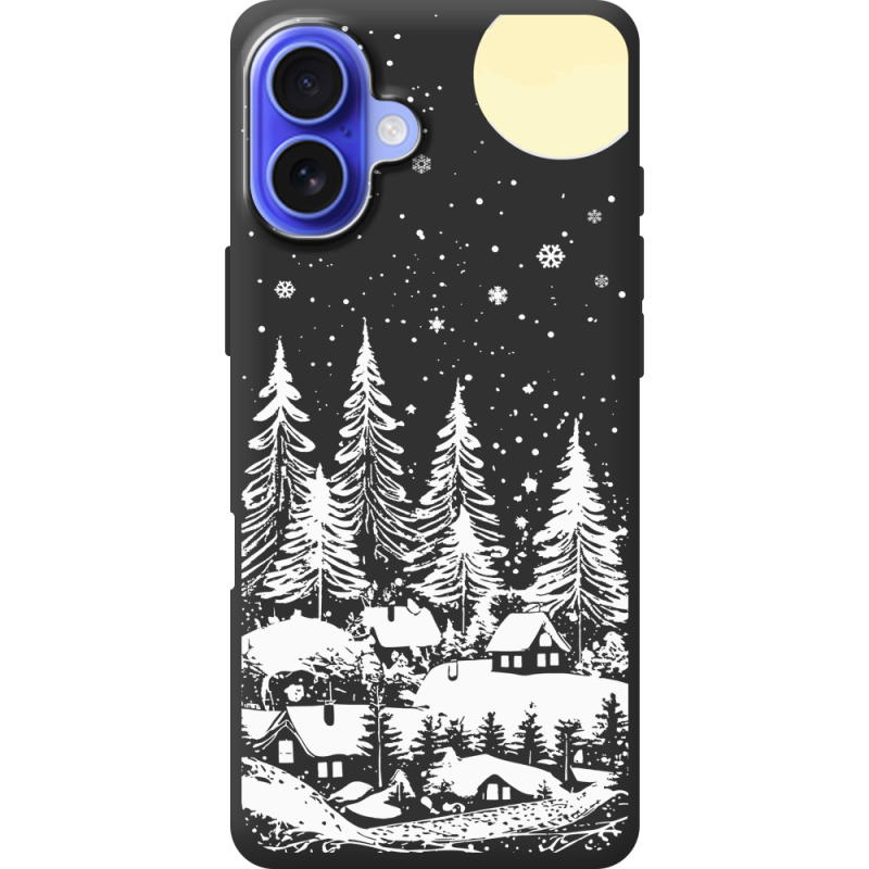 Черный чехол BoxFace Apple iPhone 16 Plus 