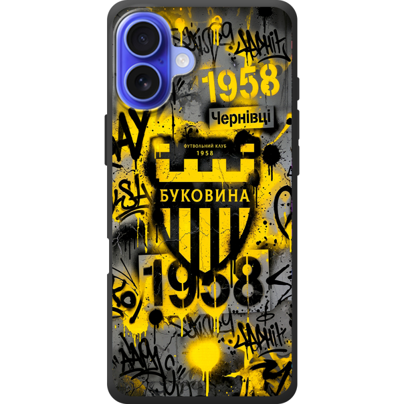 Черный чехол BoxFace Apple iPhone 16 Plus 