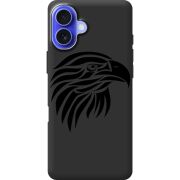 Черный чехол BoxFace Apple iPhone 16 Plus Eagle