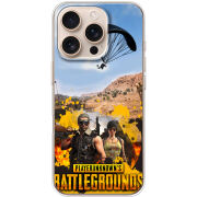 Чехол BoxFace Apple iPhone 16 Pro Pubg parachute