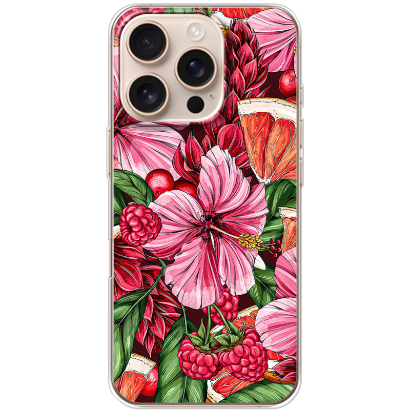 Чехол BoxFace Apple iPhone 16 Pro Tropical Flowers