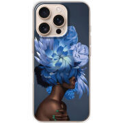 Чехол BoxFace Apple iPhone 16 Pro Exquisite Blue Flowers