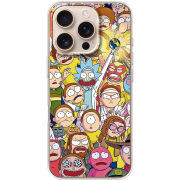 Чехол BoxFace Apple iPhone 16 Pro Rick and Morty