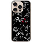 Чехол BoxFace Apple iPhone 16 Pro Stray Kids автограф