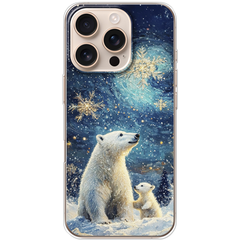 Чехол BoxFace Apple iPhone 16 Pro Північні ведмеді
