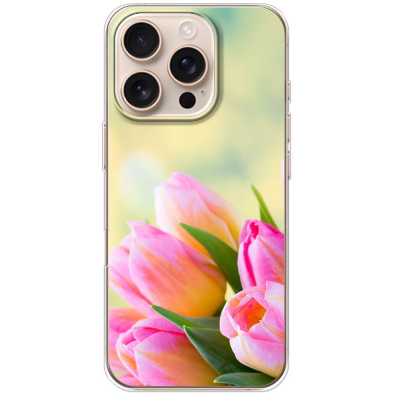 Чехол BoxFace Apple iPhone 16 Pro Bouquet of Tulips