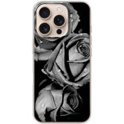 Чехол BoxFace Apple iPhone 16 Pro Black and White Roses