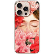 Чехол BoxFace Apple iPhone 16 Pro Girl in Flowers