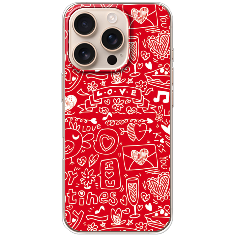 Чехол BoxFace Apple iPhone 16 Pro Happy Valentines