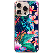 Чехол BoxFace Apple iPhone 16 Pro flowers in the tropics