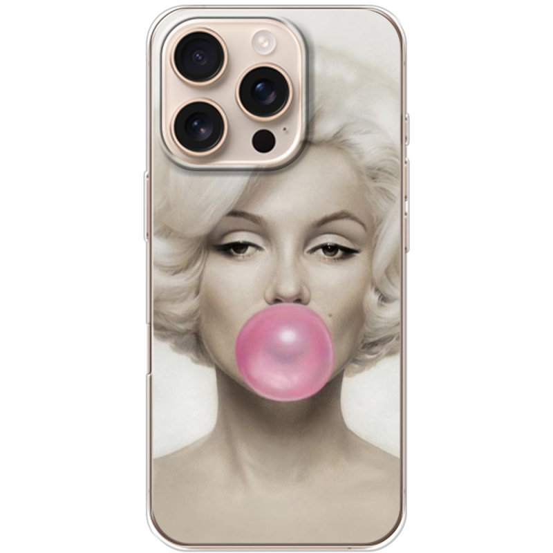 Чехол BoxFace Apple iPhone 16 Pro Marilyn Monroe Bubble Gum