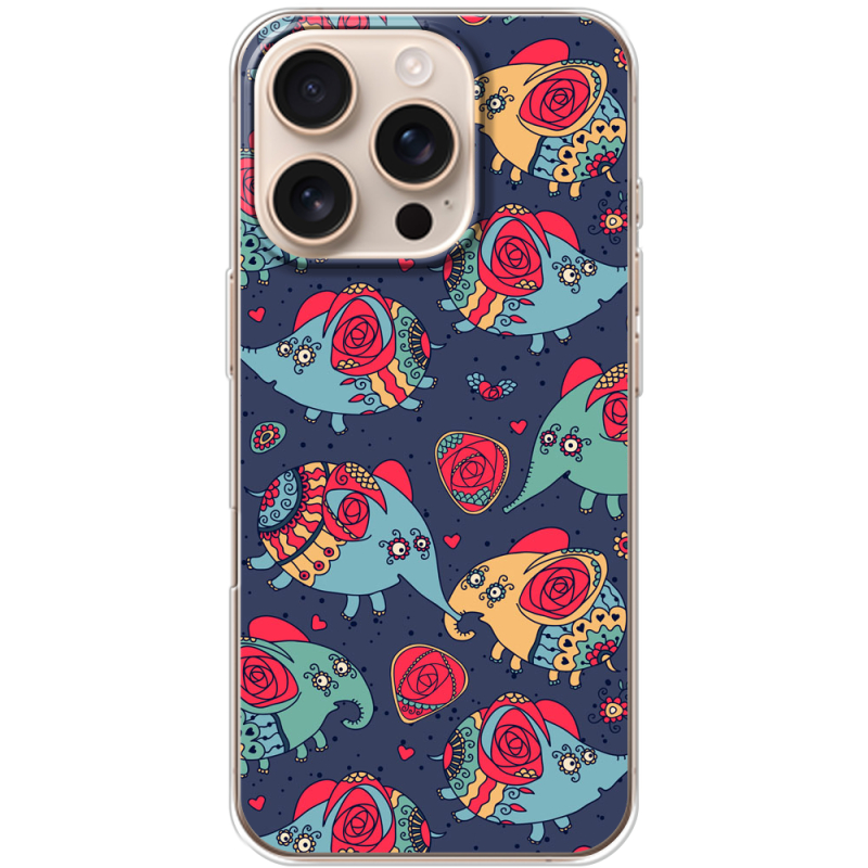 Чехол BoxFace Apple iPhone 16 Pro Flying Elephants