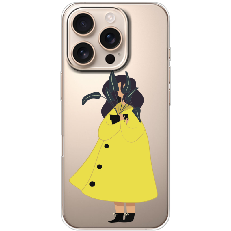 Прозрачный чехол BoxFace Apple iPhone 16 Pro Just a Girl