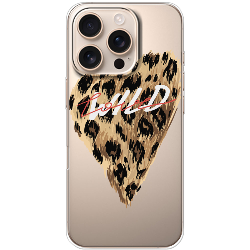 Прозрачный чехол BoxFace Apple iPhone 16 Pro Wild Love