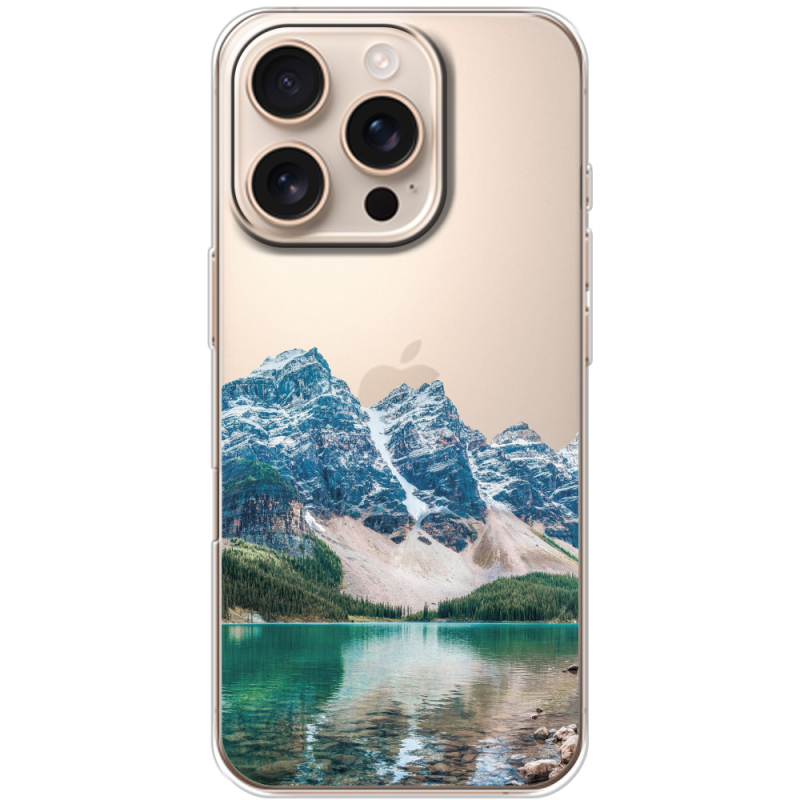 Прозрачный чехол BoxFace Apple iPhone 16 Pro Blue Mountain