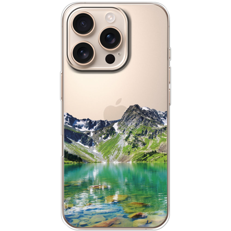 Прозрачный чехол BoxFace Apple iPhone 16 Pro Green Mountain