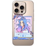 Прозрачный чехол BoxFace Apple iPhone 16 Pro The Sakuras Will Cry For You