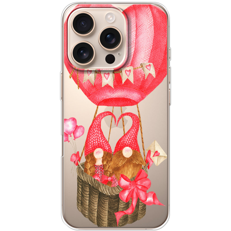 Прозрачный чехол BoxFace Apple iPhone 16 Pro Valentine Dwarfs