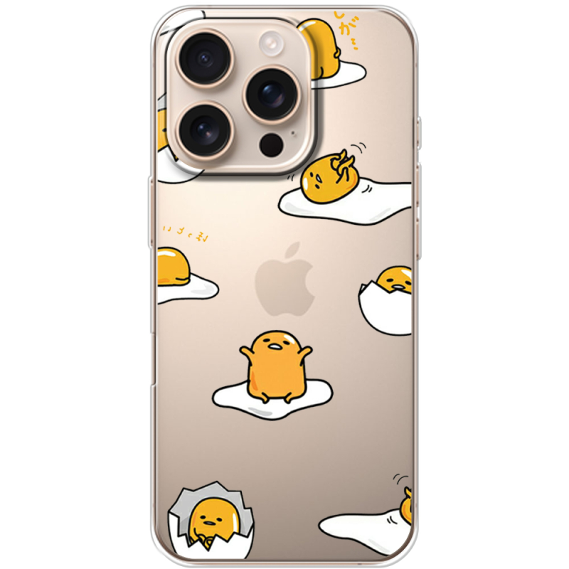 Прозрачный чехол BoxFace Apple iPhone 16 Pro Gudetama