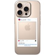 Прозрачный чехол BoxFace Apple iPhone 16 Pro Insta