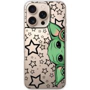 Прозрачный чехол BoxFace Apple iPhone 16 Pro Baby Yoda