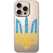 Прозрачный чехол BoxFace Apple iPhone 16 Pro Gold Trident