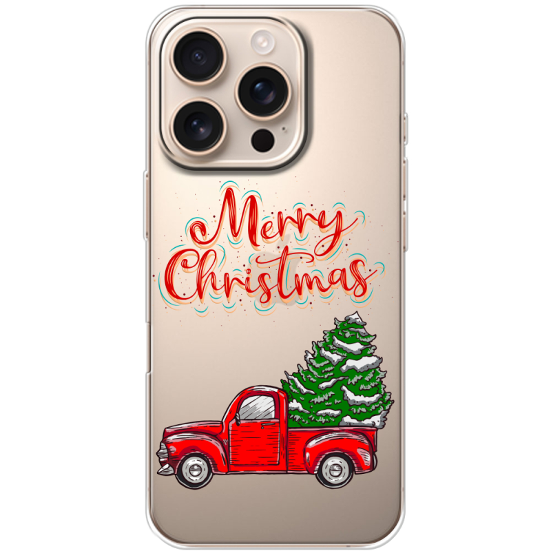 Прозрачный чехол BoxFace Apple iPhone 16 Pro Holiday Car