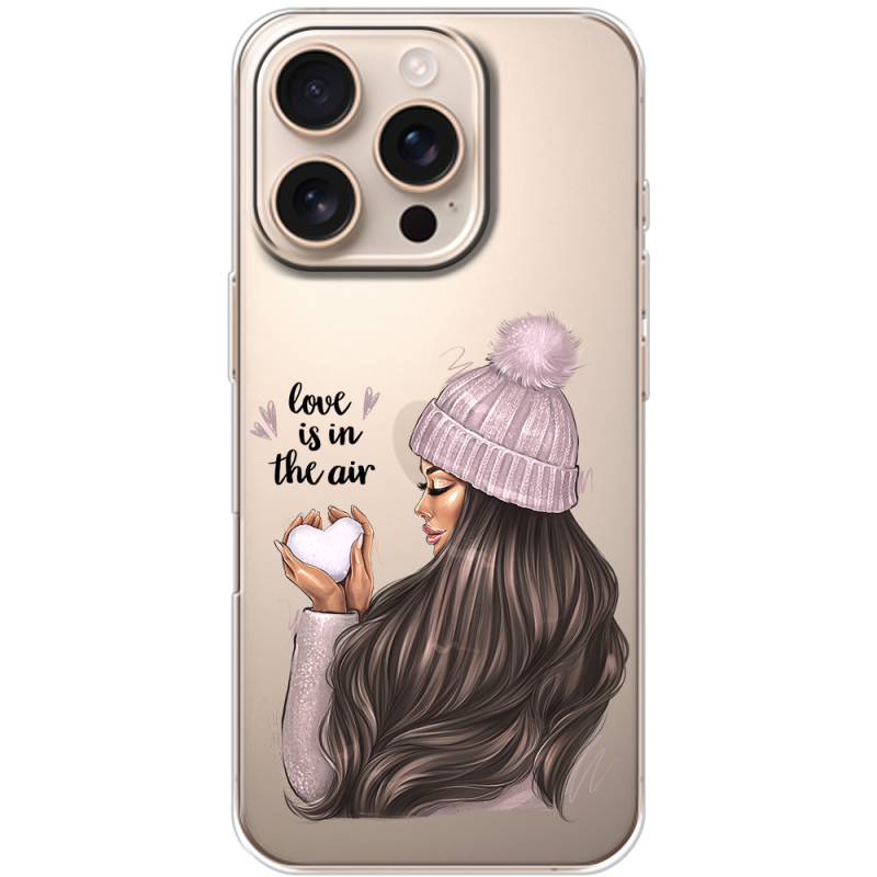 Прозрачный чехол BoxFace Apple iPhone 16 Pro love is in the air