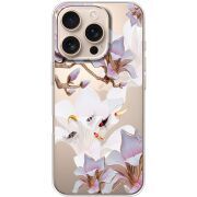 Прозрачный чехол BoxFace Apple iPhone 16 Pro Chinese Magnolia