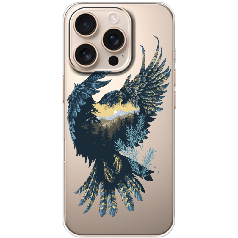 Прозрачный чехол BoxFace Apple iPhone 16 Pro Eagle