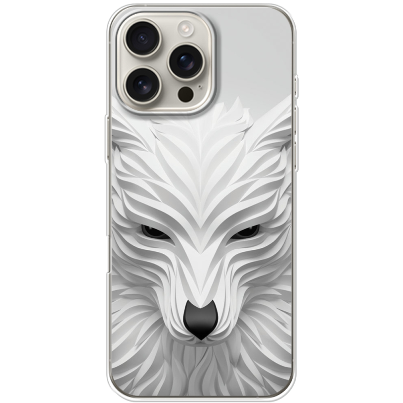 Чехол BoxFace Apple iPhone 16 Pro Max White Wolf