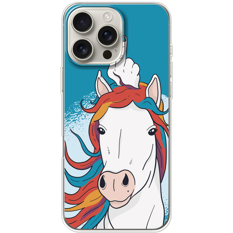 Чехол BoxFace Apple iPhone 16 Pro Max Fuck Unicorn