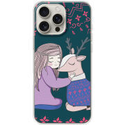 Чехол BoxFace Apple iPhone 16 Pro Max Girl and deer