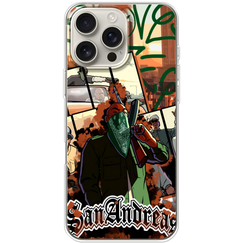 Чехол BoxFace Apple iPhone 16 Pro Max GTA San Andreas