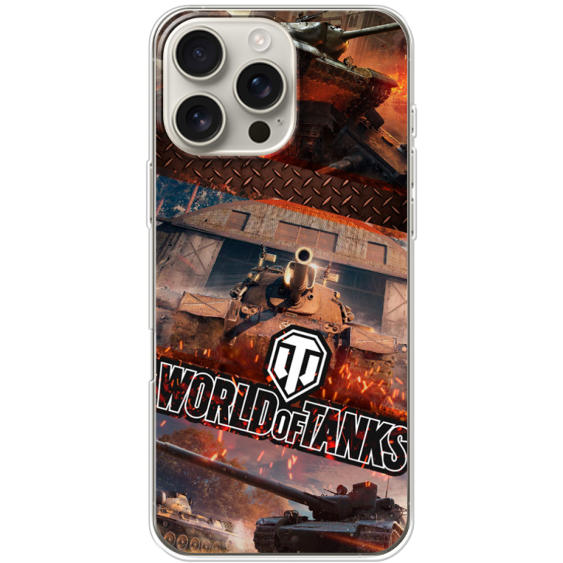 Чехол BoxFace Apple iPhone 16 Pro Max World Of Tanks