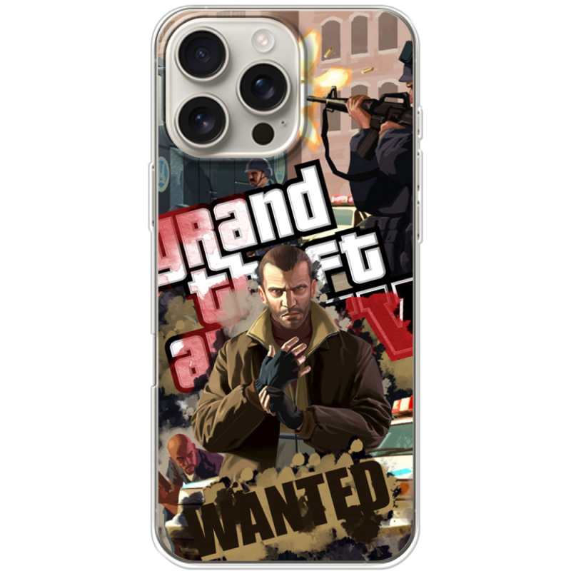 Чехол BoxFace Apple iPhone 16 Pro Max GTA 4