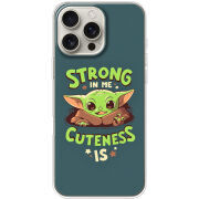 Чехол BoxFace Apple iPhone 16 Pro Max Strong in me Cuteness is