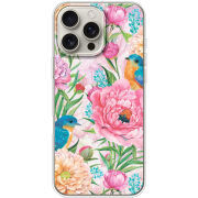 Чехол BoxFace Apple iPhone 16 Pro Max Birds in Flowers