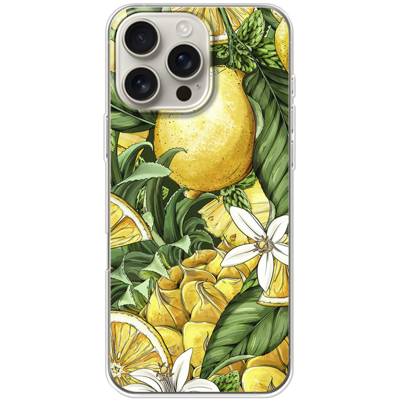 Чехол BoxFace Apple iPhone 16 Pro Max Lemon Pattern