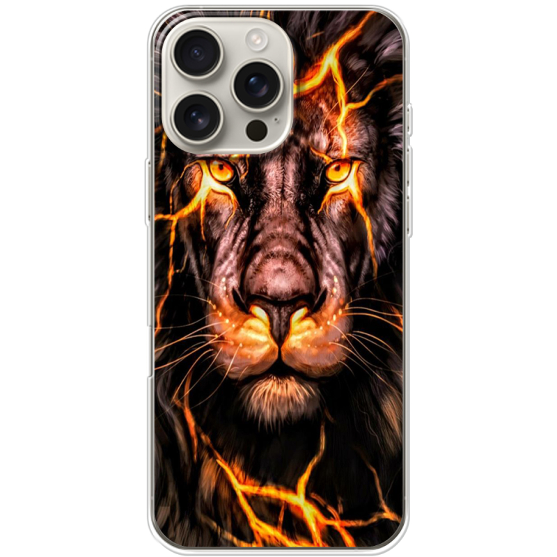 Чехол BoxFace Apple iPhone 16 Pro Max Fire Lion