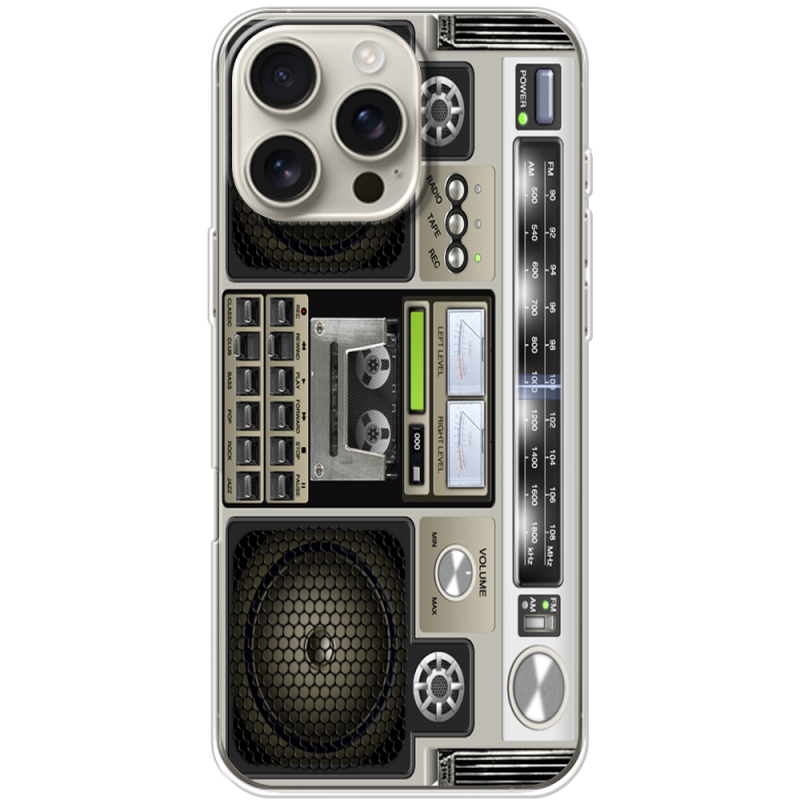 Чехол BoxFace Apple iPhone 16 Pro Max Old Boombox